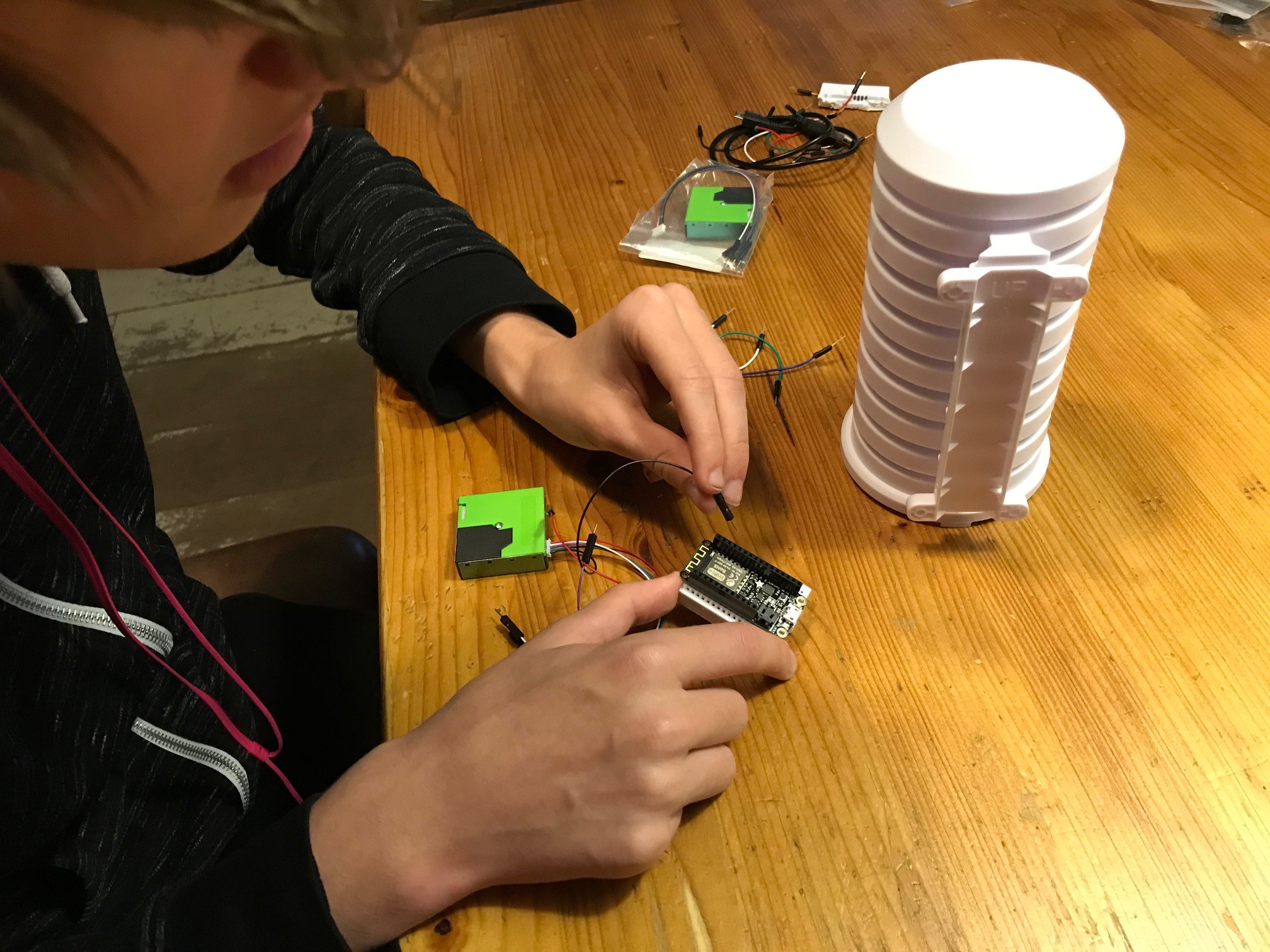 Fijnstof meten met een sensor