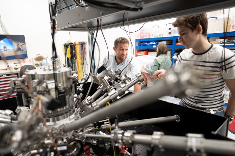 Extreem ultraviolet licht in de ASML machine