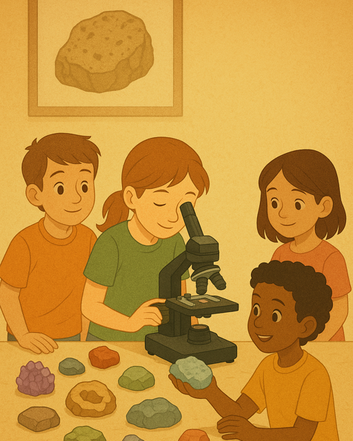 De wondere wereld van stenen en mineralen