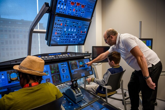 Stap in de Airbus 320 Cockpit!