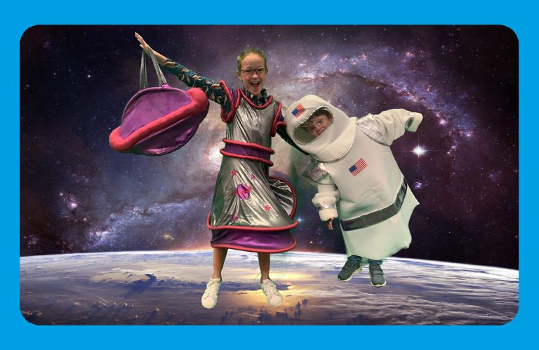 Op de foto bij de Green Screen