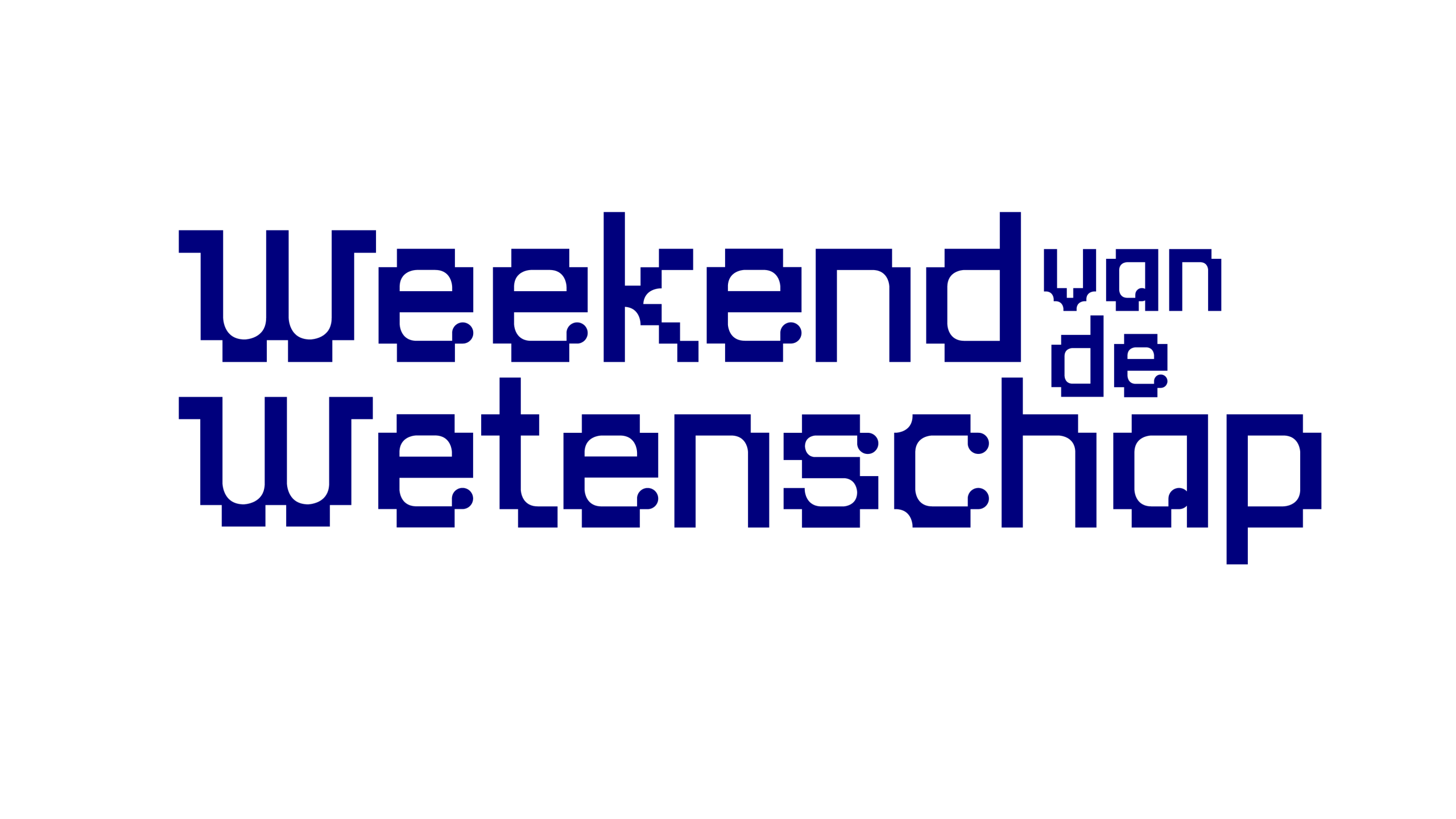 Weekend van de Wetenschap