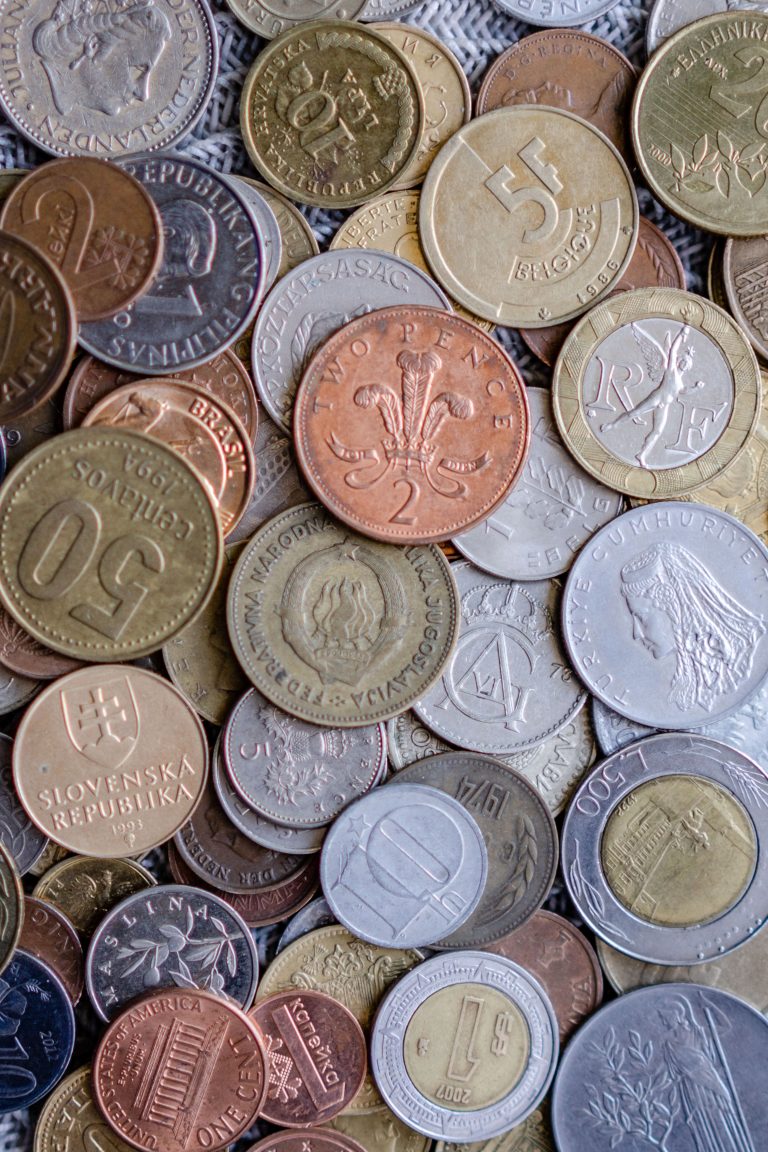 Geld van over de hele wereld