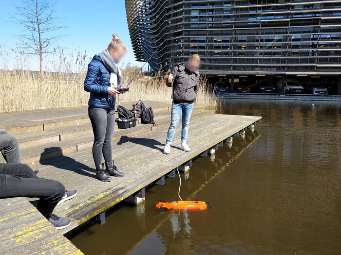 Bekijk de onderwaterwereld met een drone