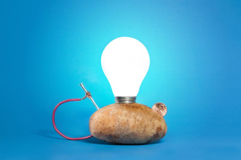 Power to the potato! Maak je eigen batterij